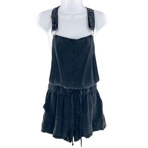 Vintage Havana Black Denim Jumpsuit